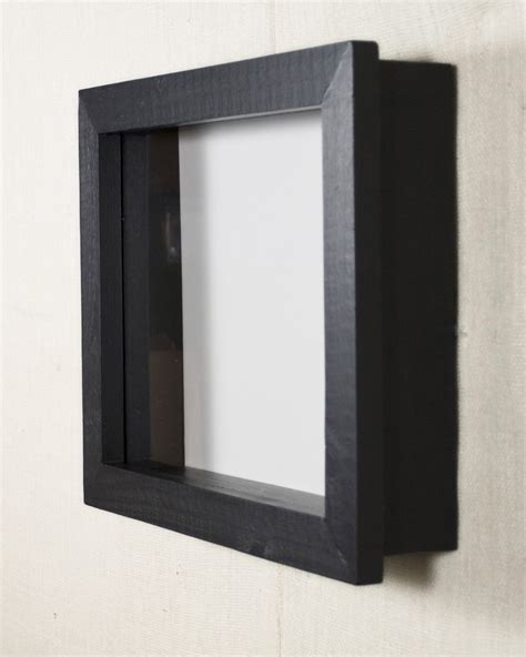 metallic shadow box|1 inch deep shadow box.